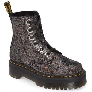 Doc Marten Crackle Boots